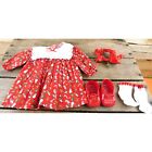 Retired American Girl Pleasant Company Bitty Baby Holiday Dress Set 1997