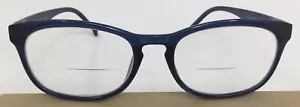 Eyebuydirect Drums 51-17-135 C5 Oval Blue Plastic Eyeglasses FRAMES ONLY D49 - Picture 1 of 7