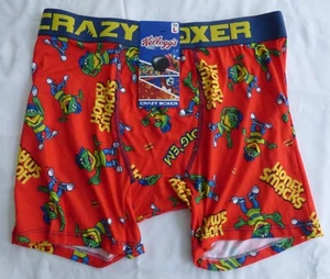 Kellogg's Honey Smacks Cereal Swag Mens Boxer Briefs Red Size Large 34-36 - Picture 1 of 3