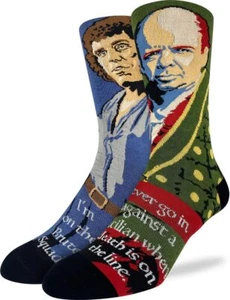 Die Brautprinzessin Vizzini & Fezzik Socken für Erwachsene, Einheitsgröße (8-13) - Bild 1 von 3