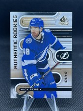 2022-23 Upper Deck SP Game Used Nick Perbix RC Rookie Jersey Auto /149