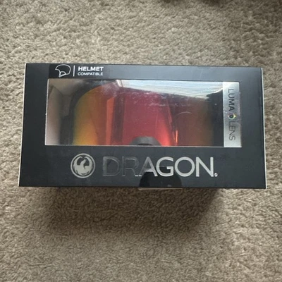 Dragon Eyewear DX3 OTG Black Snow Goggle with Red Ion Lumalens 404946130001 - Image 1 of 4