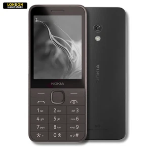 Nokia 235 4G (2024) Black Unlocked Mobile Phone - Excellent Condition - Afbeelding 1 van 6
