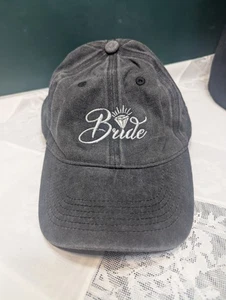 Bride Hat Dark Gray - Picture 1 of 5