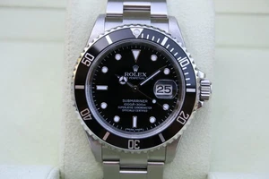 ROLEX 16610 SUBMARINER SUB DATE V SERIAL SEALED RARE FIND NIB - Picture 1 of 12