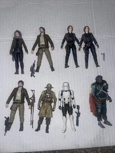 Star Wars 2016 Hasbro Rogue One 3,75" Cassian Andor Jyn Erso Trooper Figur Lot6 - Bild 1 von 5