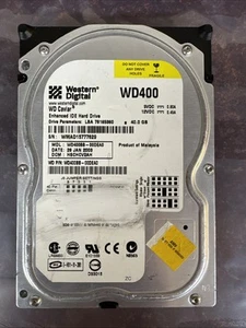 WD400BB-00DEA0 40GB IDE HDD 3.5" - Picture 1 of 1