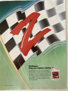 1987 Zerex Print Ad Super Silicone Silicate - Picture 1 of 2