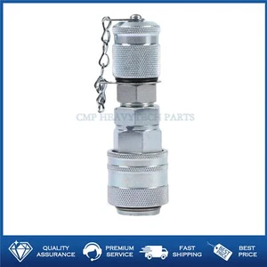 Hydraulic Pressure Test Coupling Kit for CASE CAT JohnDeere PD Series Coupler - Picture 1 of 13