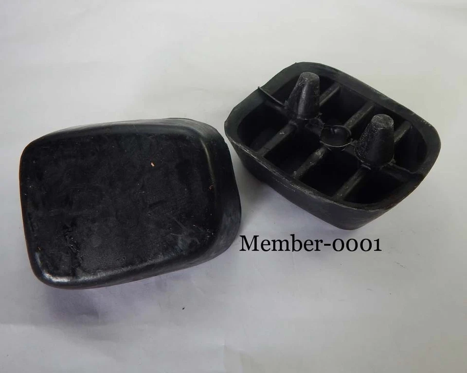 Pair Bumper Gate Door Rubber for Mazda 1000 M1200 Pickup Truck - Изображение 1 из 1