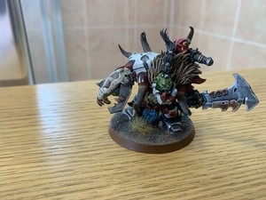 Ork Beastboss - Warhammer 40K Beast Snaggas Painted