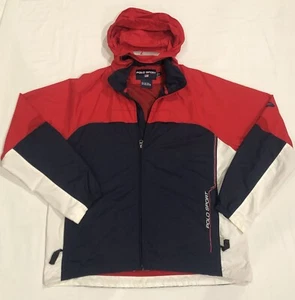 De Colección Polo Sport Ralph Lauren RL-67 Performance Cremallera Completa Rojo, Azul, Blanco Para Hombre’s M - Imagen 1 de 9