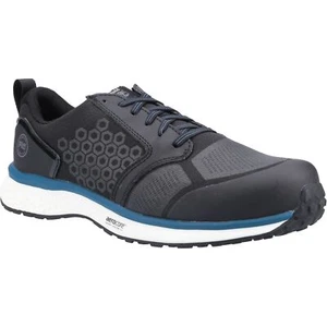 Timberland Pro Reaxion Black/Blue Mens Synthetic + Textile Safety Trainers - Picture 1 of 4