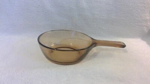Vintage Visionware 6" 0.5L Amber Sauce Pan, Pre-Owned - Picture 1 of 7