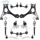 For 2006-2011 Honda Civic Control Arm Ball Joint Sway Bar TieRod Kit Non-Si