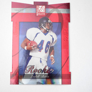 2002 Donruss Elite Status Die-Cut /54 Ladell Betts #133 Rookie RC