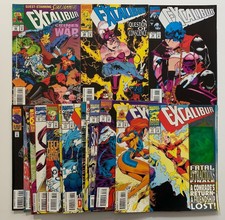 Excalibur #68 to #125. (Marvel 1993) 58 x FN+ to NM condition issues.