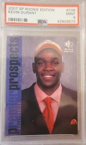 KEVIN DURANT 2007 UPPER DECK SP #106 ROOKIE EDITION 1996 DESIGN RC PSA 9 NBA - Picture 1 of 3
