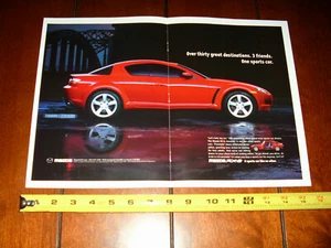 MAZDA RX8 2005 ANNUNCIO ORIGINALE 2 PAGINE - Foto 1 di 8