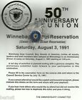 BOY SCOUT 50TH YEAR PIN - WINNEBAGO SCOUT RESERVATION - XX