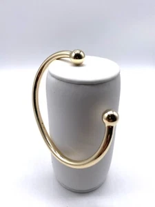 9ct Solid Gold 5mm Mens Hallmarked Torque Bracelet/Bangle Heavy 42grams With Box - Picture 1 of 8