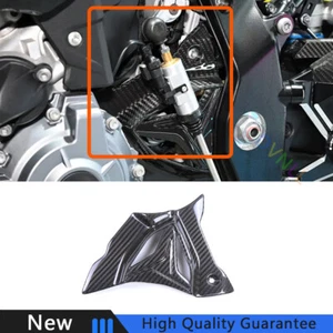 For BMW S1000R Dry Carbon Fiber Motorcycle Chain Wheel Protective Cover Replace - Bild 1 von 12