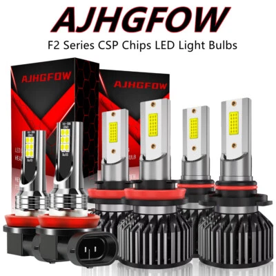 Faro LED alto bajo antiniebla 6 piezas para Lincoln MKX 2007 2008 2009 2010 Foto 1 de 4