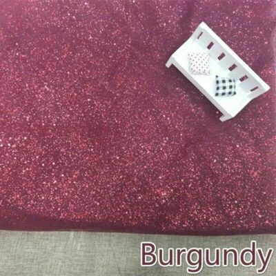 DIY Mesh Fabric Tulle Sheer Shiny Sewing Material Dress Wedding Curtain Decor - Image 1 of 4