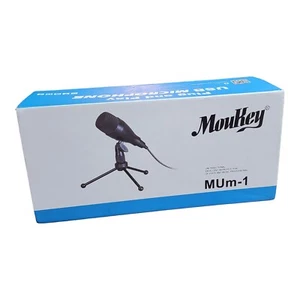 Moukey usb microphone Plug N Play Built In Sound Card NEW - Picture 1 of 9