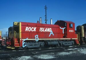 Rock Island CRIP CRI&P NW-2 #4903 ROSTER 1972 Original Kodachrome