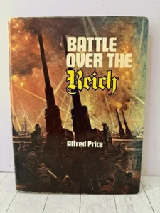 Battle Over the Reich 1973 1st Ed, Alfred Price WWII Allied Bomber Luftwaffe HC - Foto 1 di 7