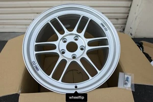 (set of 4) Enkei RPF1 18x9.5 +38 5x114.3 Silver - Picture 1 of 6
