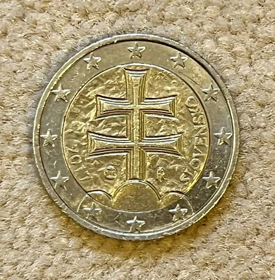 Pièce 2 Euros (€) - Slovensko ( Slovénie) - 2017 - rare - Photo 1/4