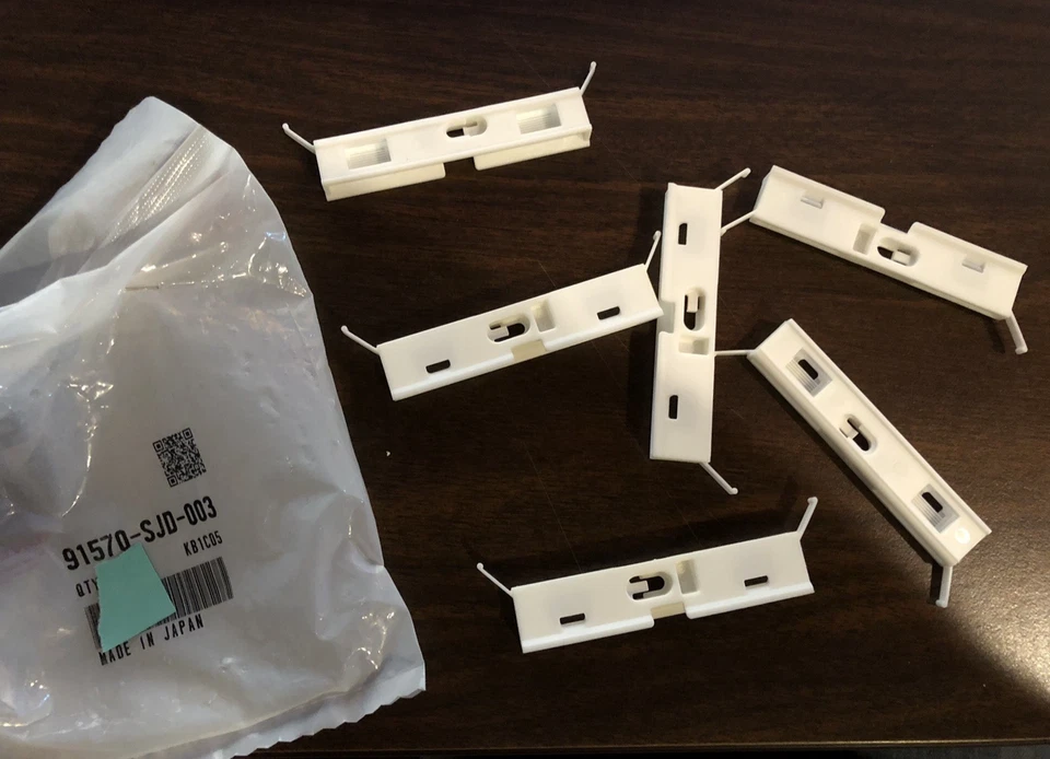 OEM CANTIDAD (6) CLIPS PARABRISAS ACURA RDX RLX TLX HONDA ACUERDO CR-V CROSSTOUR Foto 1 de 1