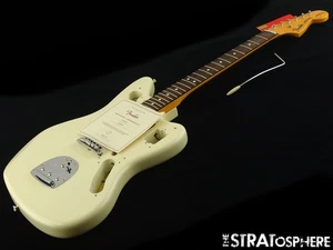 Fender American Johnny Marr Jaguar BODY & NECK & HARDWARE Nitro Rosewood White - Picture 1 of 11