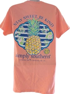SIMPLY SOUTHERN Woman's Short Sleeve Graphic T-shirt - Size S - Picture 1 of 3