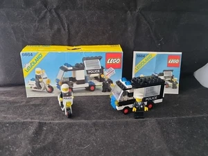 LEGO Police Patrol Squad 6684 With Box & Instructions Vintage Legoland 1980's - Picture 1 of 8