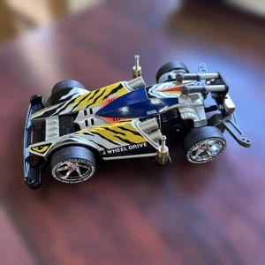 Tamiya Mini 4WD Tiger Zap Super TZ Chassis Gold Body Used - Picture 1 of 11
