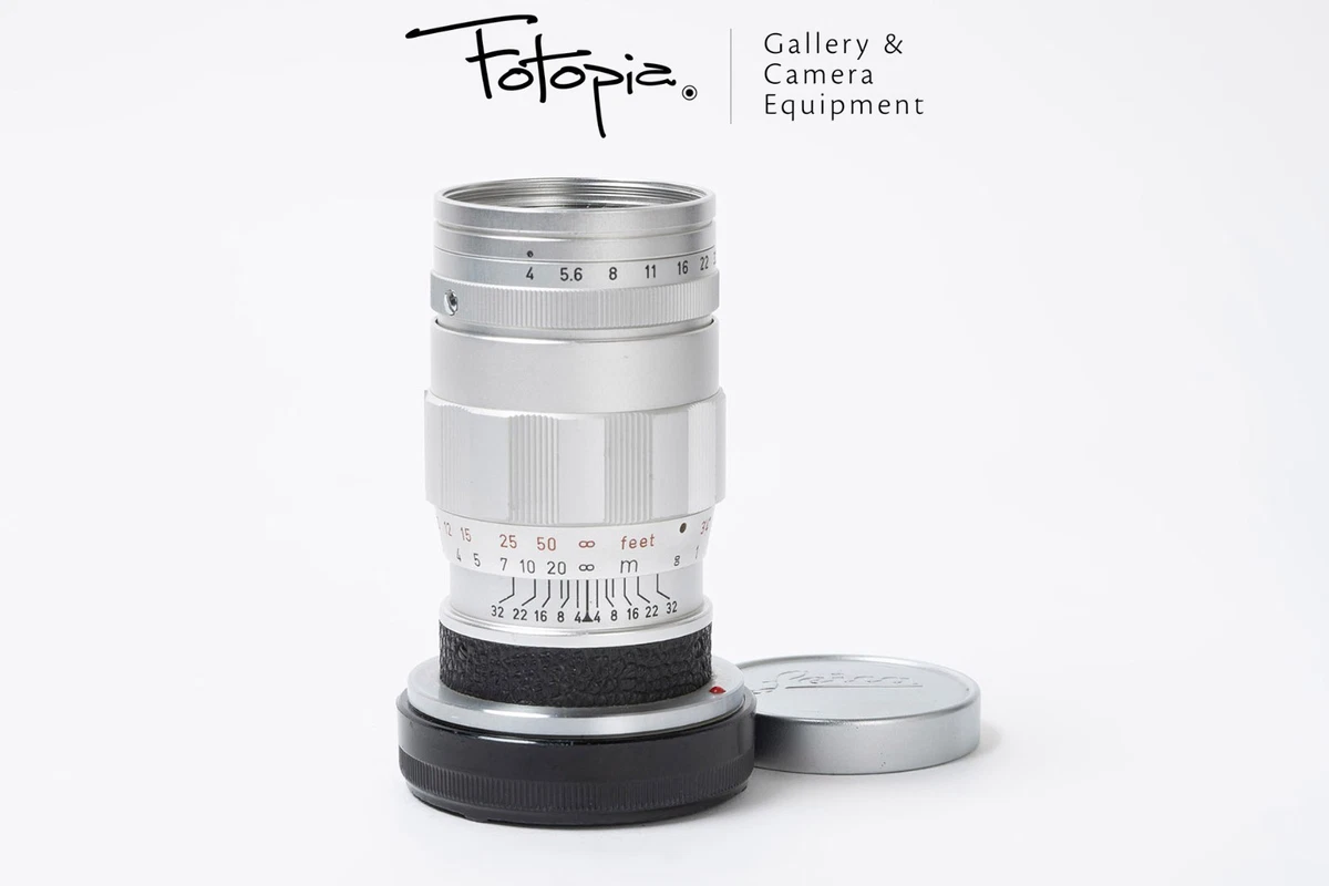 ⚫︎Leica Elmar 90mm F4 Leica Elmar-M 90mm F4 - v2 / 3 Elements (94-96%new) | eBay