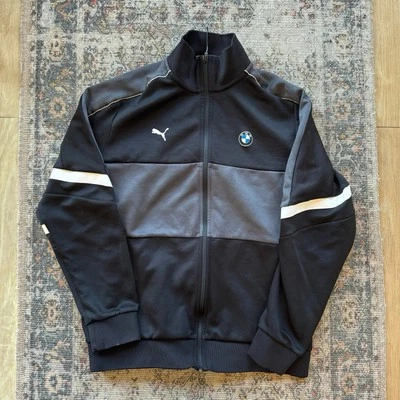 Vintage Y2K 00s Puma BMW Motorsport Track Jacket USA Size Large Multicolor  - Image 1 of 4
