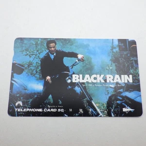 Japanese Telephone Card  BLACK RAIN Andy Garcia Charlie Vincent 1989 - Picture 1 of 6