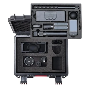 Waterproof Hard Case For Insta360 X4 X5 Double Layer Travel Carrying Bag - Photo 1/7