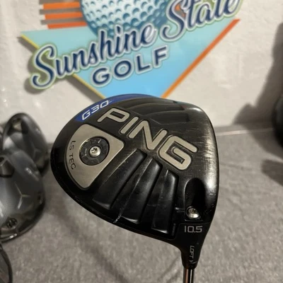 Driver DENT - PING G30 LS Tec 10.5* - Eixo TOUR 65g REGULAR - 45" Comprimento - LEIA - Imagem 1 de 4
