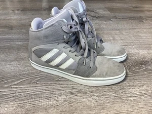 Adidas Mens Hillsdale Size 10.5 High Top Sneakers Gray G22175 2010 Shoes - Picture 1 of 12