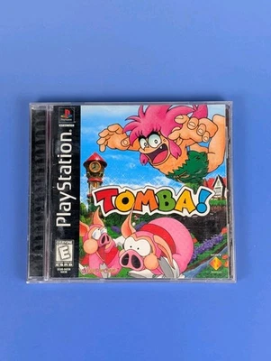Tomba (Sony PlayStation 1) RARE PS1 CIB complete - TESTED WORKING - Image 1 of 4