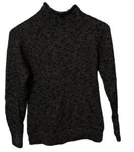 L.L. Bean Women's XS Petite Fair Isle Sweater Cotton Ragg Funnelneck Pullover - Picture 1 of 12