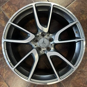 20'' Wheels fit Mercedes S550 CLS S63 E350 Gunmetal Machine Tires GLC E350 S63 - Picture 1 of 5
