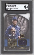 KEN GRIFFEY JR SGC 9 2016 PANINI PANTHEON #GG-JR GALLANT GLOVES 1/25 JERSEY HOF