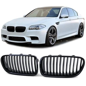Deporte Parrilla Performance Negro Brillo Apto para BMW 5er F10 F11 10-17 - Imagen 1 de 9