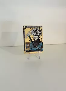 Dragon Ball Z Gold Metal Card Trunks Memories Of The Past Eric Vale - Picture 1 of 2